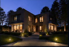Villa lichtconcept